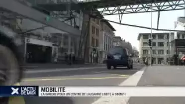 Le centre de Lausanne bientôt limité à 30km/h ?