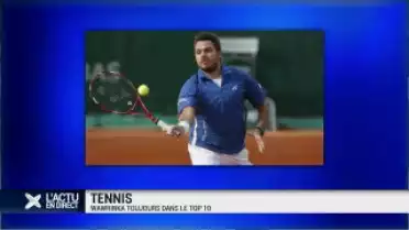 Tennis: Wawrinka toujours dans le top 10 !