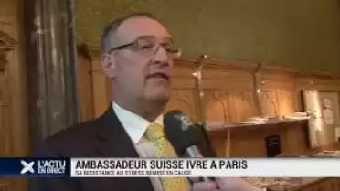 Ambassadeur suisse ivre à Paris: réaction