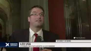 Lex USA: Le Conseil des Etats accepte la LexUSA