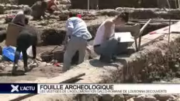 Fouilles archéologiques à Lausanne