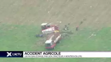 Accident agricole à Montbovon (FR)