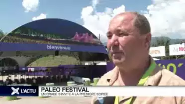 Orage à Paléo: le festival évite le pire