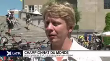 Les coursiers à vélo se mesurent à Lausanne