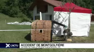Accident mortel de montgolfière à Montbovon (FR)