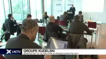 Kudelski renoue avec les chiffres noirs