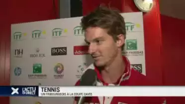 Tennis: le fribourgeois Adrien Bossel jouera la Coupe Davis