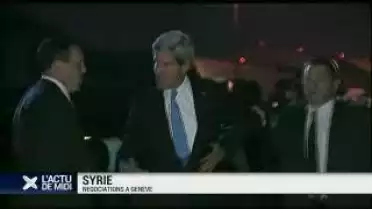 Syrie: Rencontre de John Kerry et Sergueï Lavrov à Genève