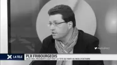 PLR fribourgeois: deux vice-présidents démissionnent