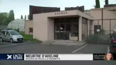 Meurtre d&#039;Adeline: descente de police à La Pâquerette