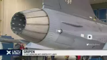 Avions Gripen: le référendum des opposants est lancé