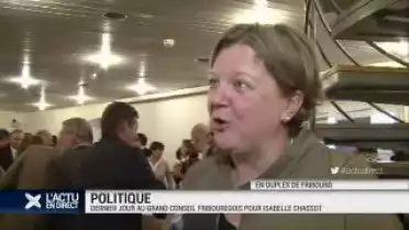 Fribourg: Isabelle Chassot fait ses adieux au Grand Conseil