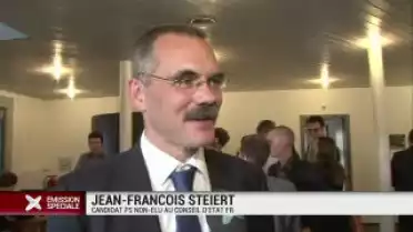 Réaction de Jean-François Steiert suite à l&#039;élection de Jean-Pierre Siggen