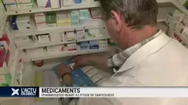 PharmaSuisse mécontent du rapport de SantéSuisse