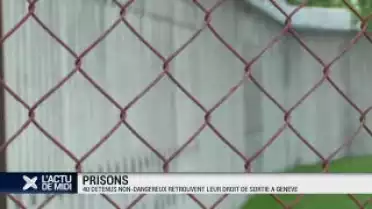 Genève: 40 détenus retrouvent leur droit de sortie