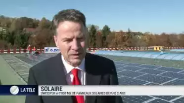 Swisspor a 8&#039;000 m2 de panneaux solaires depuis 2 ans