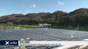 Une centrale photovoltaïque de 8000 m2 à Daillens