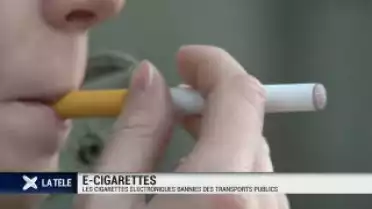La cigarette électronique sera interdite des la transports