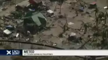 Météo: le typhon Hayian au Philippines