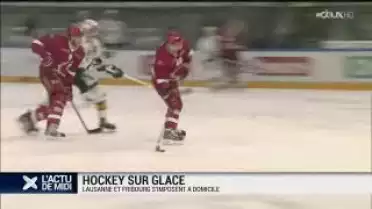 Hockey: Victoire de Lausanne et Fribourg