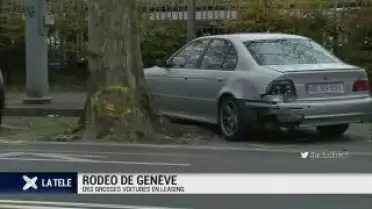 Rodéo urbain de Genève: des grosses voitures en leasing