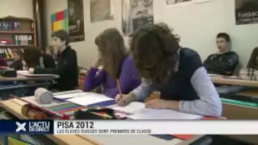 PISA 2012: les écoliers suisses premiers de classe