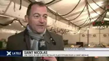 Fribourg: une tente de 500 places pour fêter Saint-Nicolas