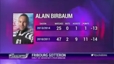 Fribourg Gottéron: début de saison raté pour Birbaum