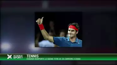 Federer remporte le 78ème titre de sa carrière à Dubaï