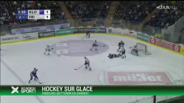 Hockey sur glace : Fribourg Gottéron attention danger !!!