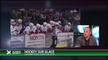 Hockey sur glace : Lausanne héros vaincu sur le fil