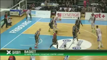 Basket : Olympic prend l’avantage contre Lugano