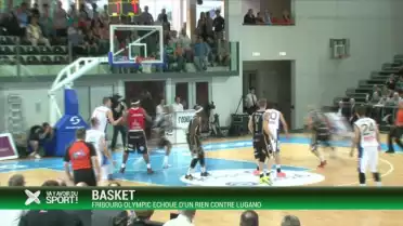 Basket: Fribourg Olympic échoue d&#039;un rien contre Lugano