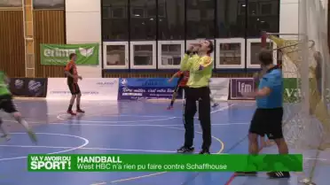 Handball : West HBC n’a rien pu faire contre Schaffhouse