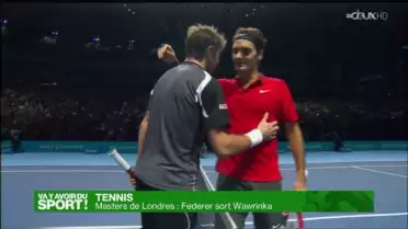 Masters de Londres: Federer sort Wawrinka