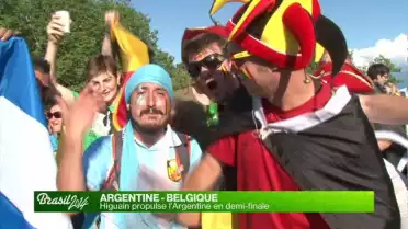 Argentine – Belgique : Higuain propulse l’Argentine en demi