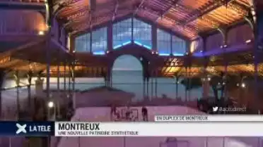 Montreux inaugure une patinoire synthétique de 300m2