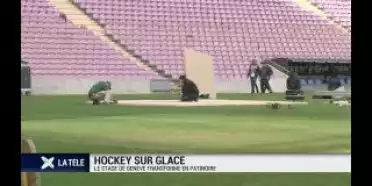 Le Stade de Genève transformé en patinoire !