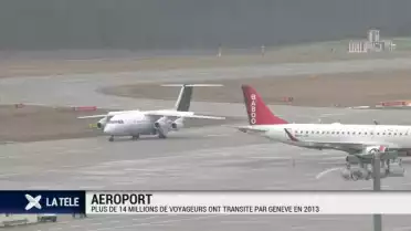 Aéroport: plus de 14 millions de voyageurs à Genève en 2013