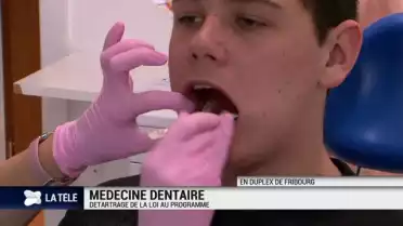 Détartrage de la médecine dentaire scolaire fribourgeoise