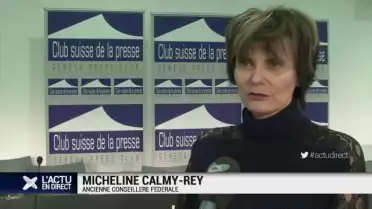 Micheline Calmy-Rey déçue après les votations de dimanche