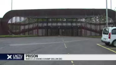 Rixe à la chaîne à la prison de Champ-Dollon (GE)