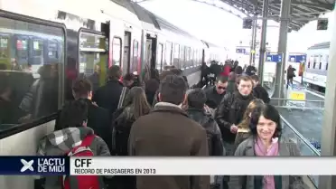 CFF: record de passagers en 2013