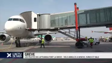 Une grève des pilotes de Lufthansa cloue les avions au sol