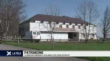 La maison de Simenon à Epalinges (VD) sera détruite