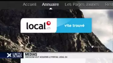 Swisscom veut acquérir local.ch