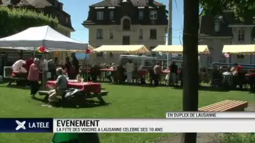 Lausanne célèbre les 10ans de la fête des voisins