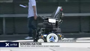 Tous les deux jours un Suisse devient paraplégique