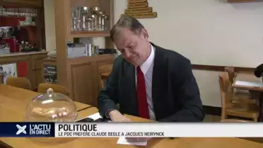 Le PDC préfère Claude Béglé à Jacques Neirynck