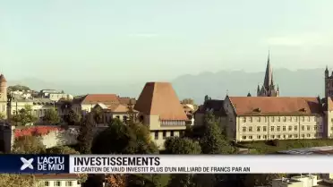 Le canton de Vaud investit plus d&#039;un milliard par année